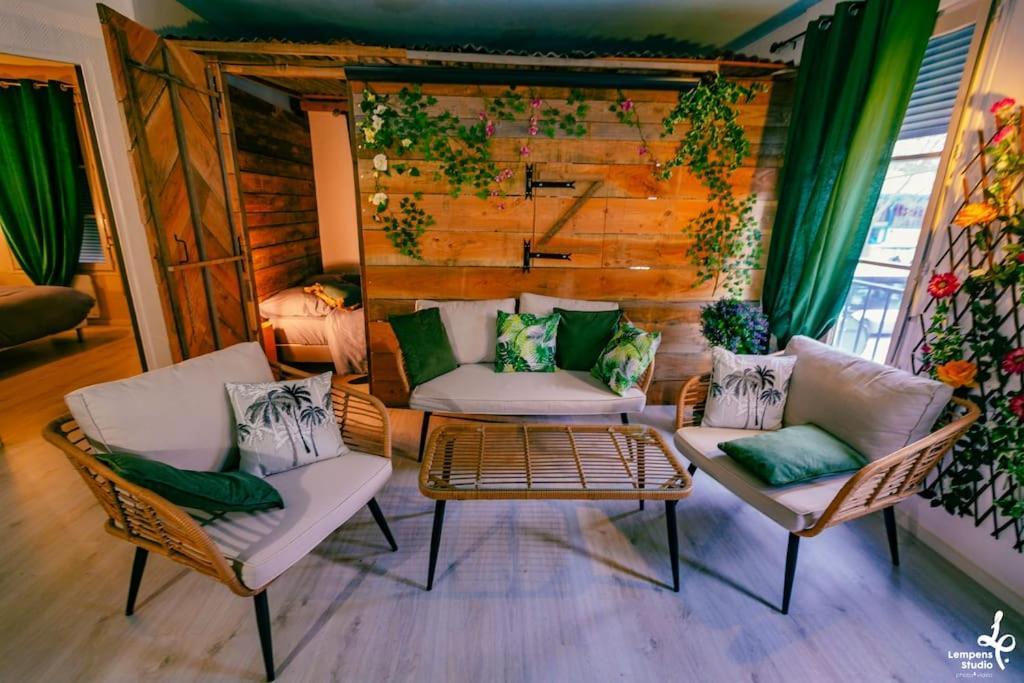 Appartement La Cabane Du Jardin 特鲁瓦 外观 照片